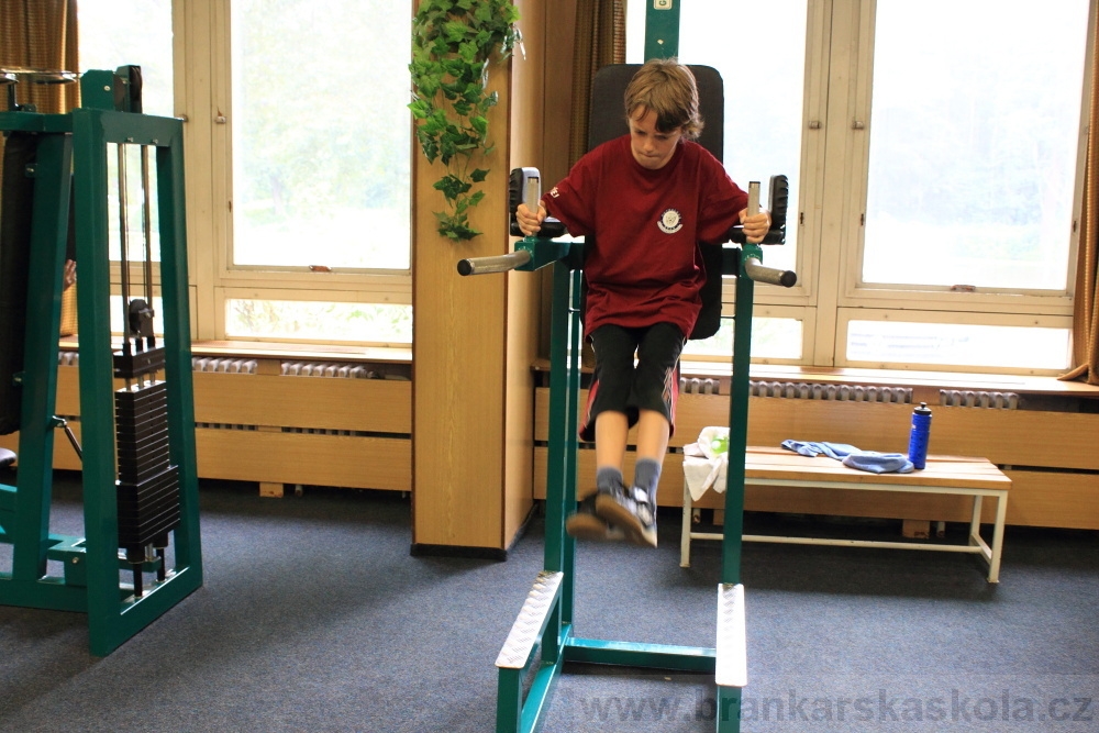 Letn� soust�ed�n� SC Nymburk 2012 - Posilovna