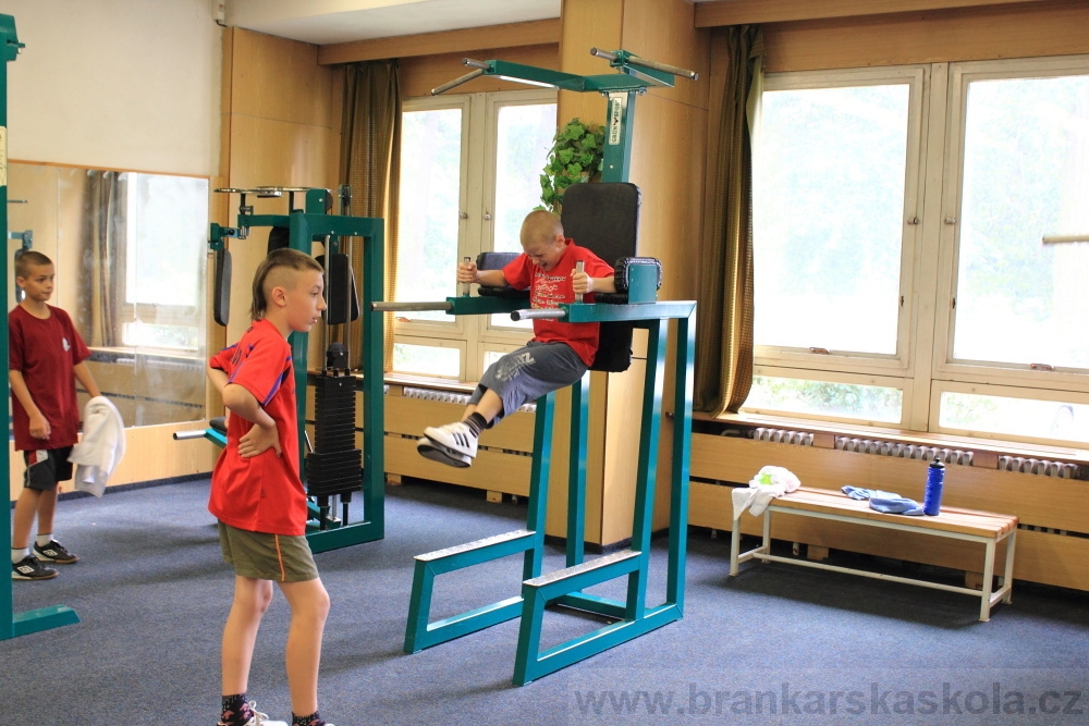 Letn� soust�ed�n� SC Nymburk 2012 - Posilovna