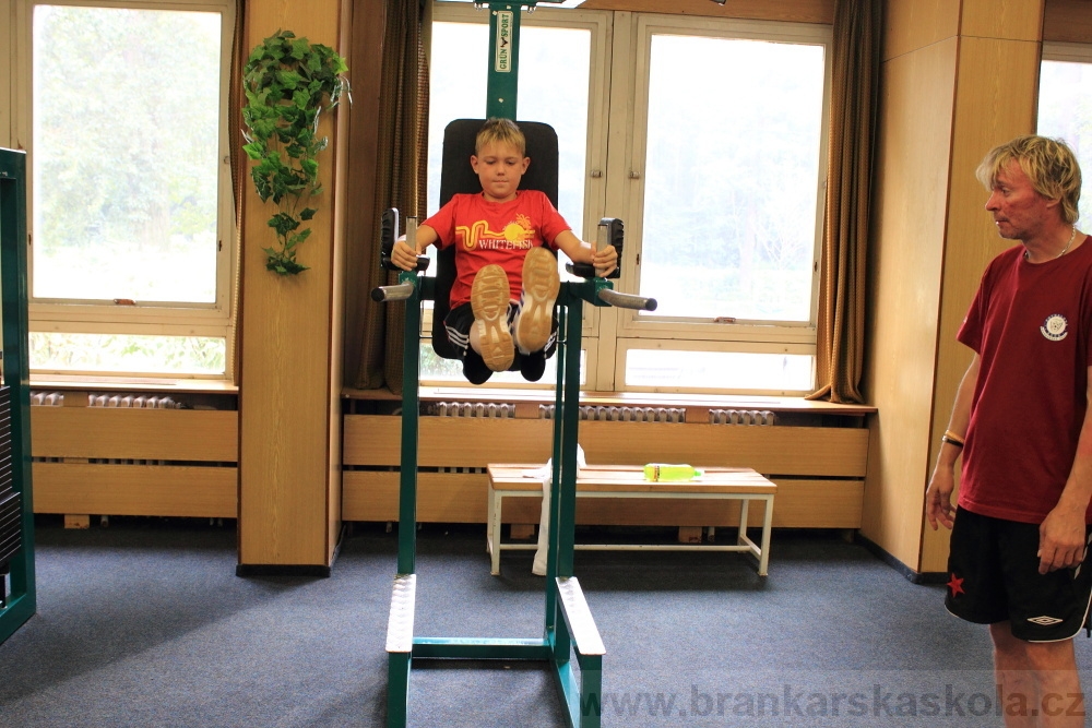 Letn� soust�ed�n� SC Nymburk 2012 - Posilovna