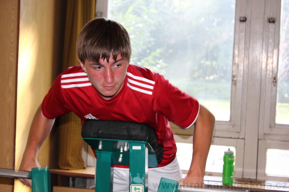 Letn� soust�ed�n� SC Nymburk 2012 - Posilovna