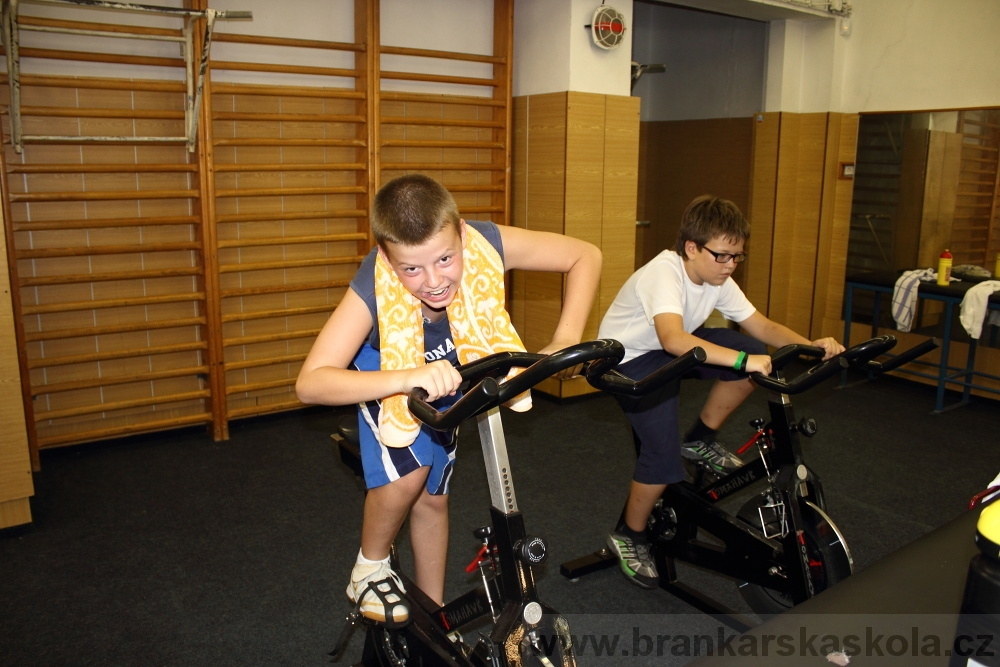 Letn� soust�ed�n� SC Nymburk 2012 - Posilovna