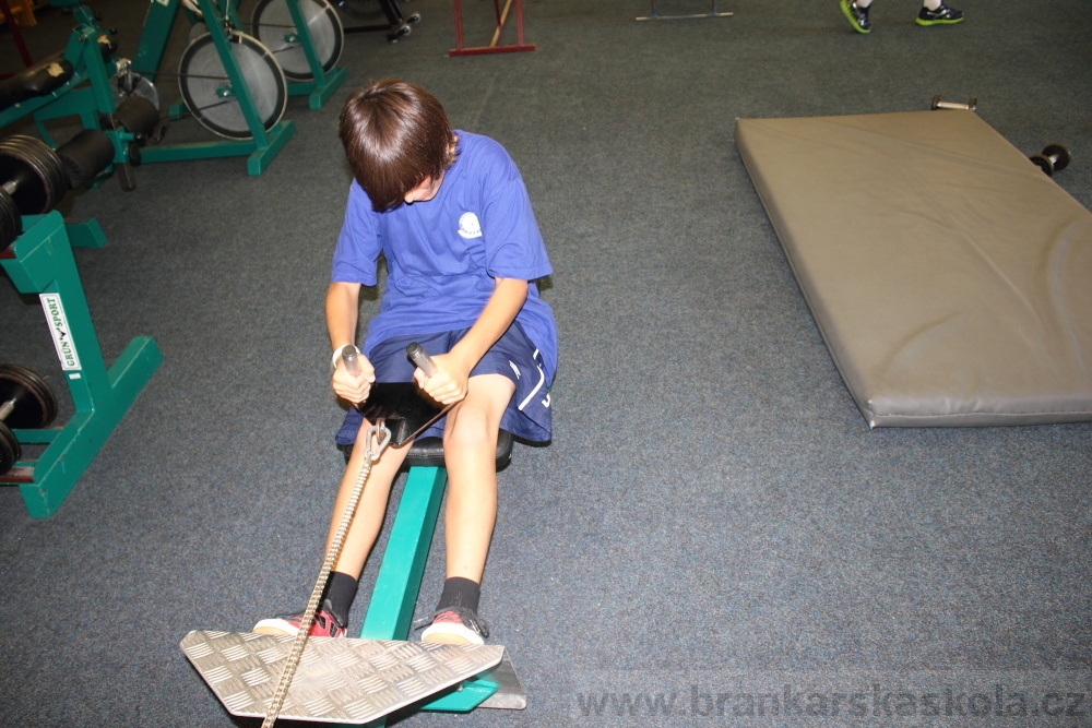 Letn� soust�ed�n� SC Nymburk 2012 - Posilovna