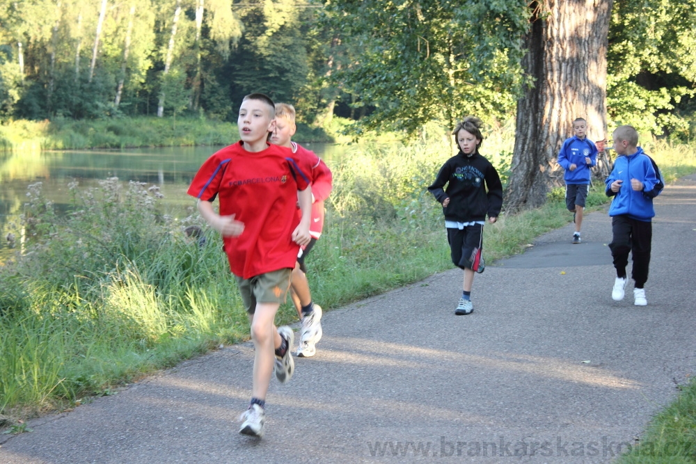 Letn� soust�ed�n� SC Nymburk 2012 - Rann� rozcvi�ka