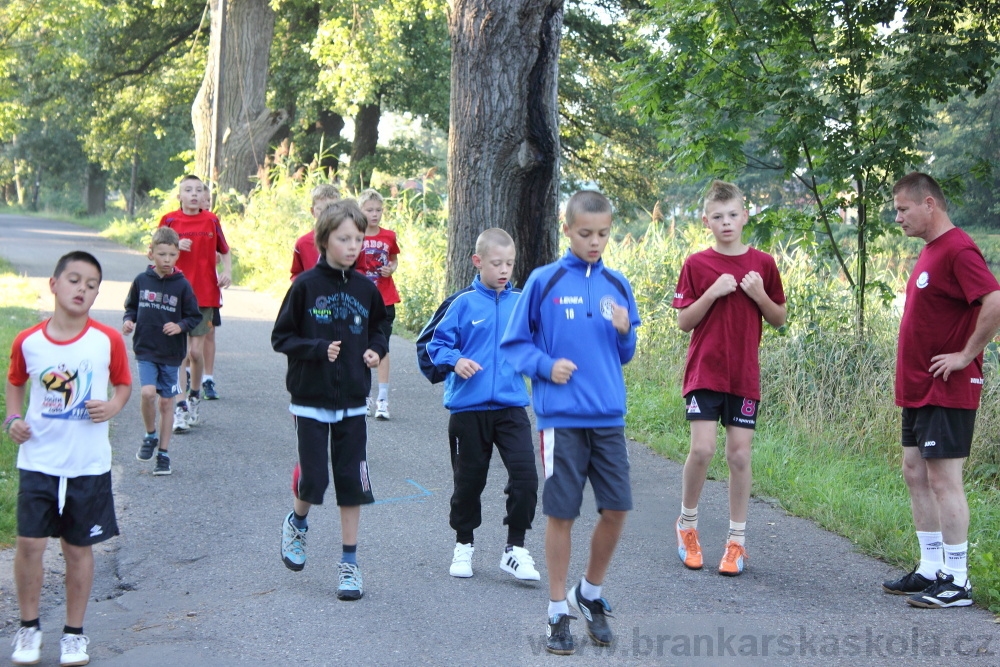 Letn� soust�ed�n� SC Nymburk 2012 - Rann� rozcvi�ka