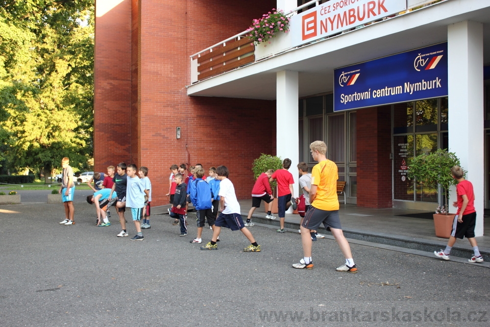 Letn� soust�ed�n� SC Nymburk 2012 - Rann� rozcvi�ka