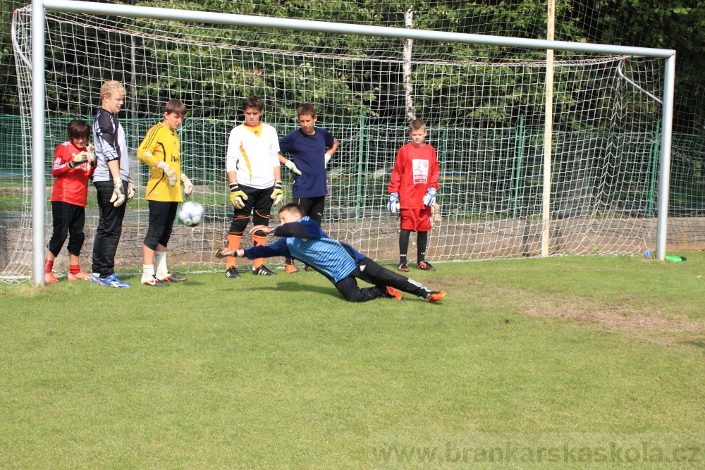 Letn� soust�ed�n� SC Nymburk 2012 - Tr�ninky na tr�v�