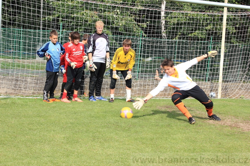 Letn� soust�ed�n� SC Nymburk 2012 - Tr�ninky na tr�v�