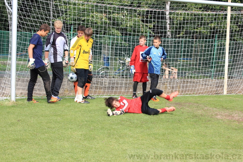 Letn� soust�ed�n� SC Nymburk 2012 - Tr�ninky na tr�v�