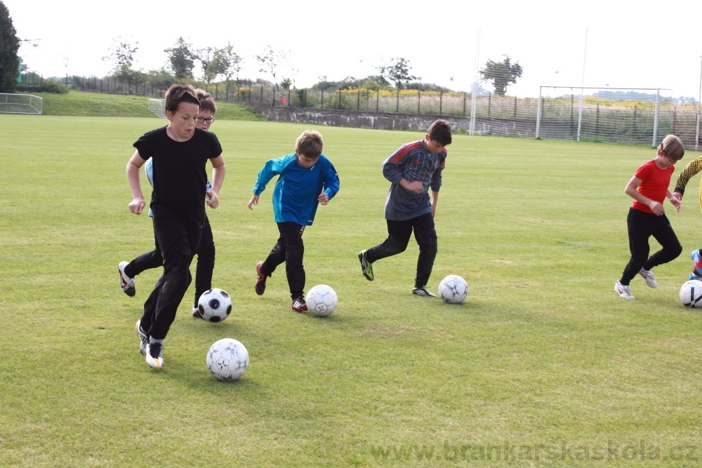 Letn� soust�ed�n� SC Nymburk 2012 - Tr�ninky na tr�v�