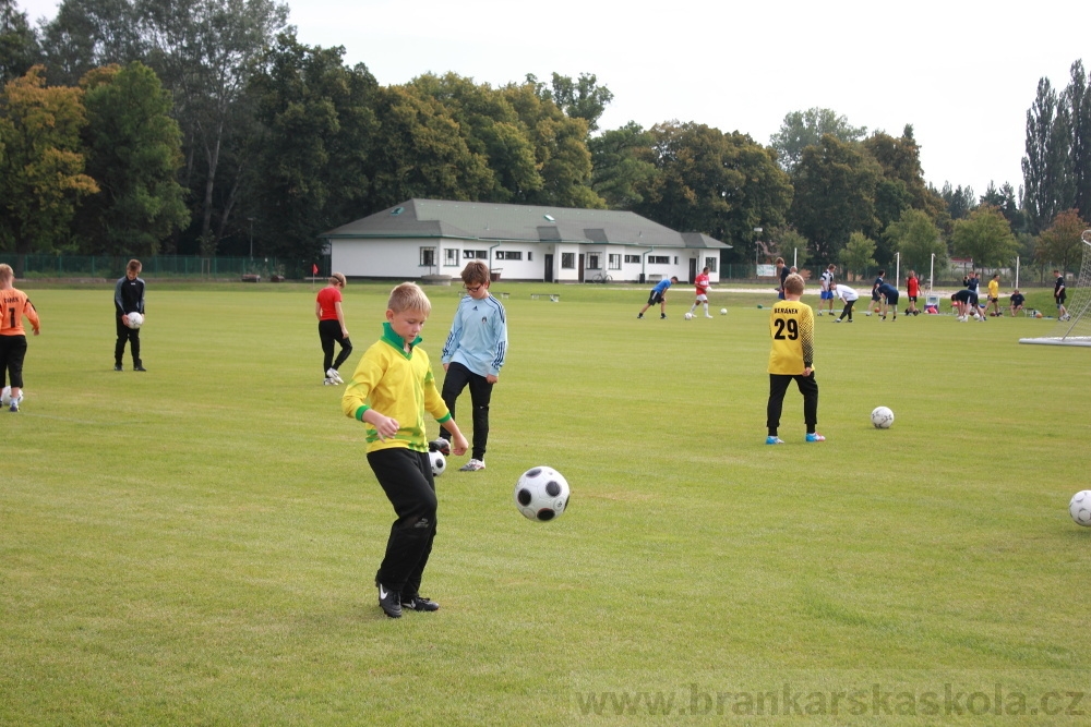 Letn� soust�ed�n� SC Nymburk 2012 - Tr�ninky na tr�v�