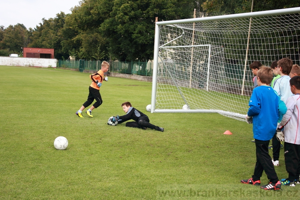 Letn� soust�ed�n� SC Nymburk 2012 - Tr�ninky na tr�v�