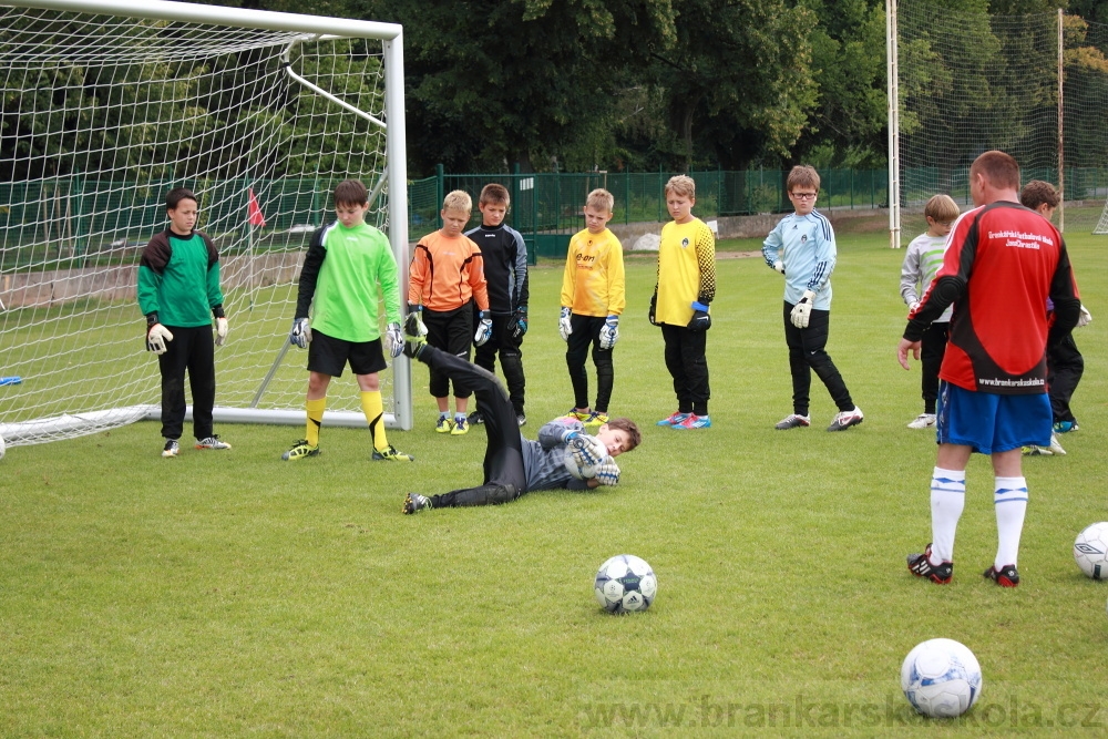 Letn� soust�ed�n� SC Nymburk 2012 - Tr�ninky na tr�v�