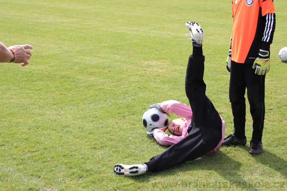 Letn� soust�ed�n� SC Nymburk 2012 - Tr�ninky na tr�v�