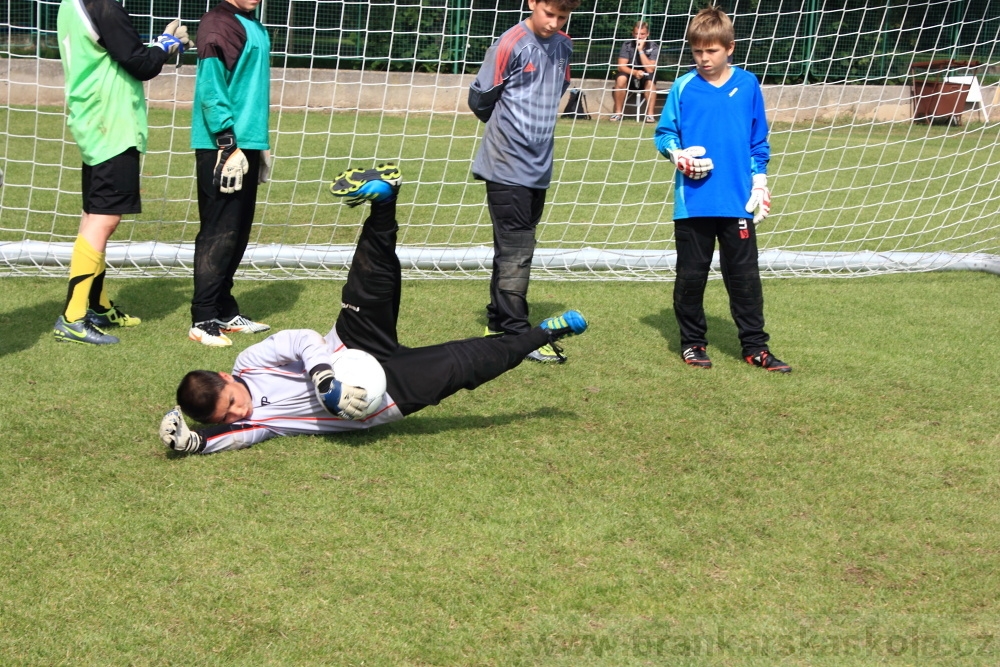 Letn� soust�ed�n� SC Nymburk 2012 - Tr�ninky na tr�v�