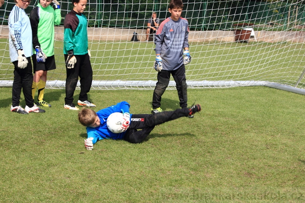 Letn� soust�ed�n� SC Nymburk 2012 - Tr�ninky na tr�v�