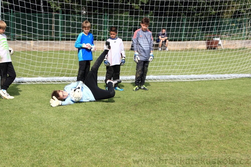 Letn� soust�ed�n� SC Nymburk 2012 - Tr�ninky na tr�v�