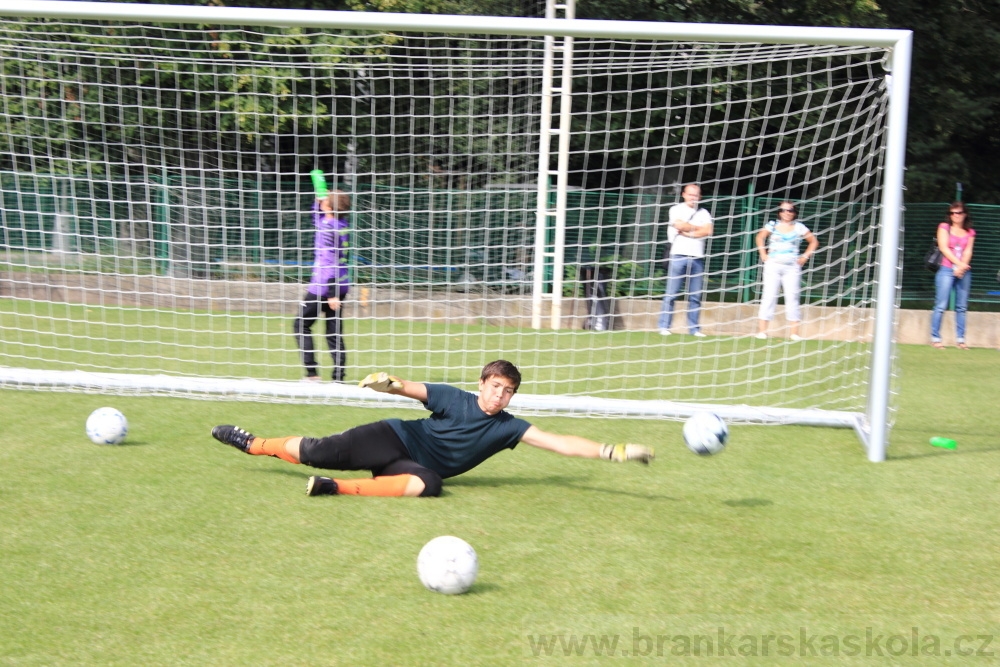 Letn� soust�ed�n� SC Nymburk 2012 - Tr�ninky na tr�v�