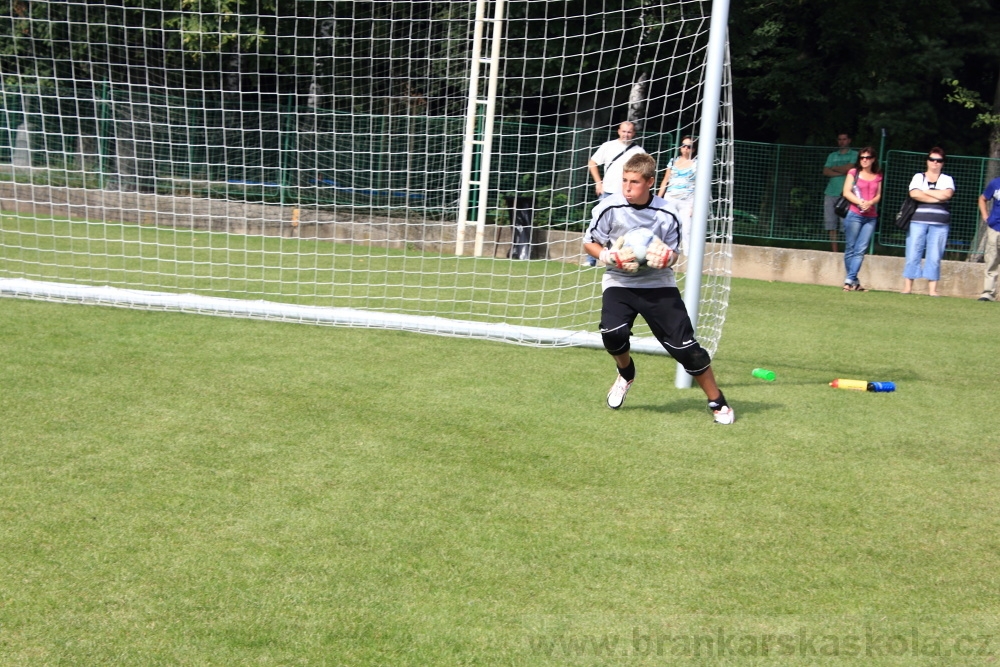 Letn� soust�ed�n� SC Nymburk 2012 - Tr�ninky na tr�v�