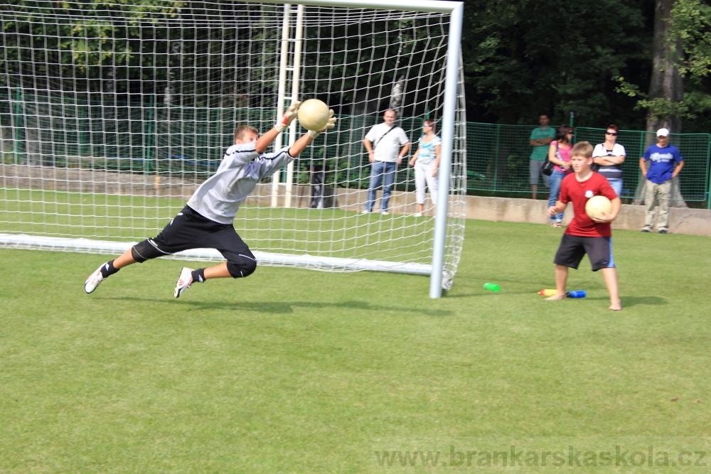 Letn� soust�ed�n� SC Nymburk 2012 - Tr�ninky na tr�v�