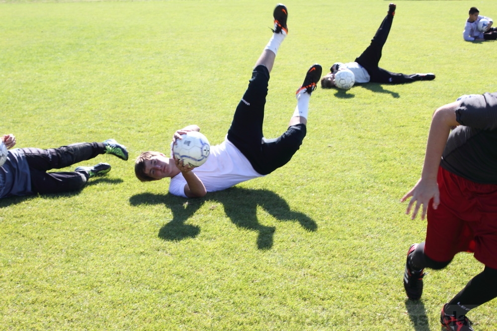 Letn� soust�ed�n� SC Nymburk 2012 - Tr�ninky na tr�v�