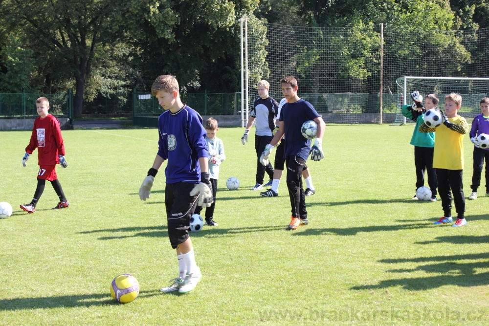 Letn� soust�ed�n� SC Nymburk 2012 - Tr�ninky na tr�v�