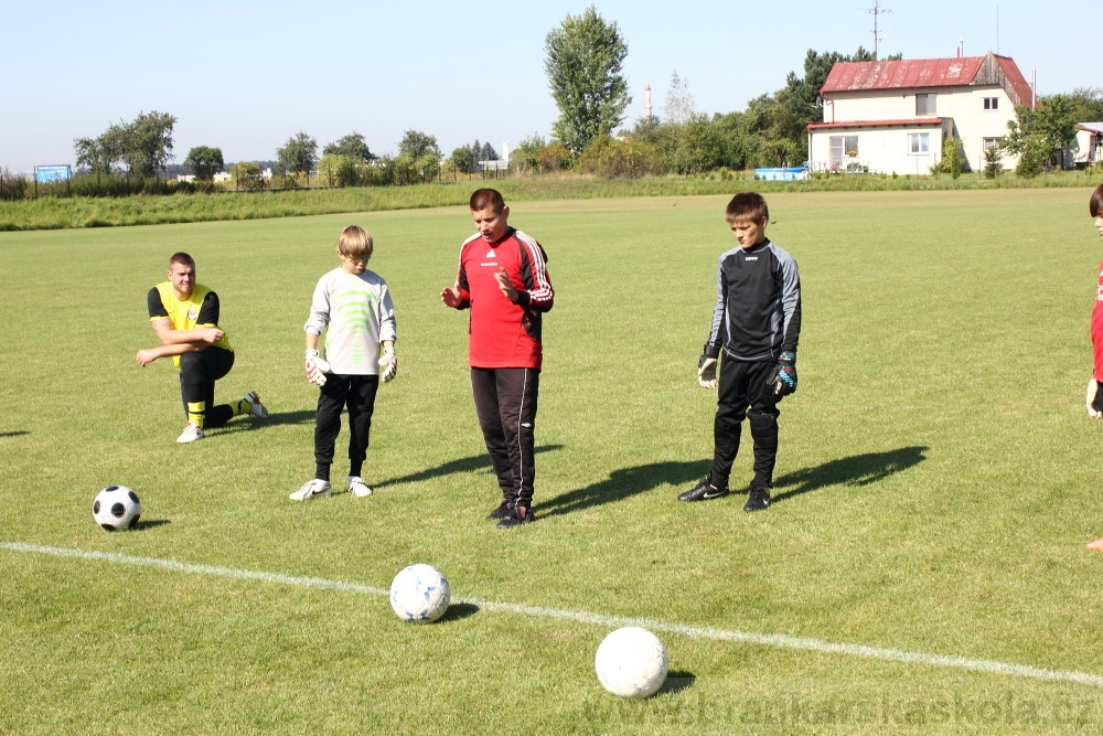 Letn� soust�ed�n� SC Nymburk 2012 - Tr�ninky na tr�v�