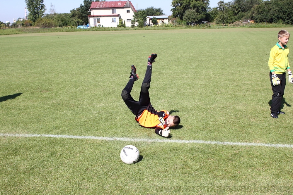 Letn� soust�ed�n� SC Nymburk 2012 - Tr�ninky na tr�v�