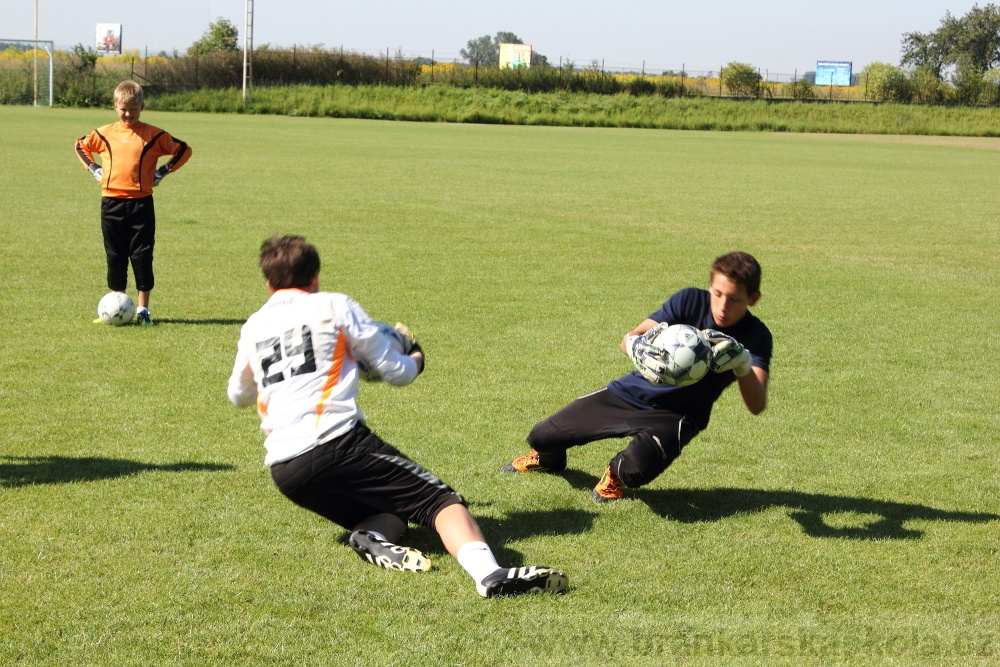 Letn� soust�ed�n� SC Nymburk 2012 - Tr�ninky na tr�v�