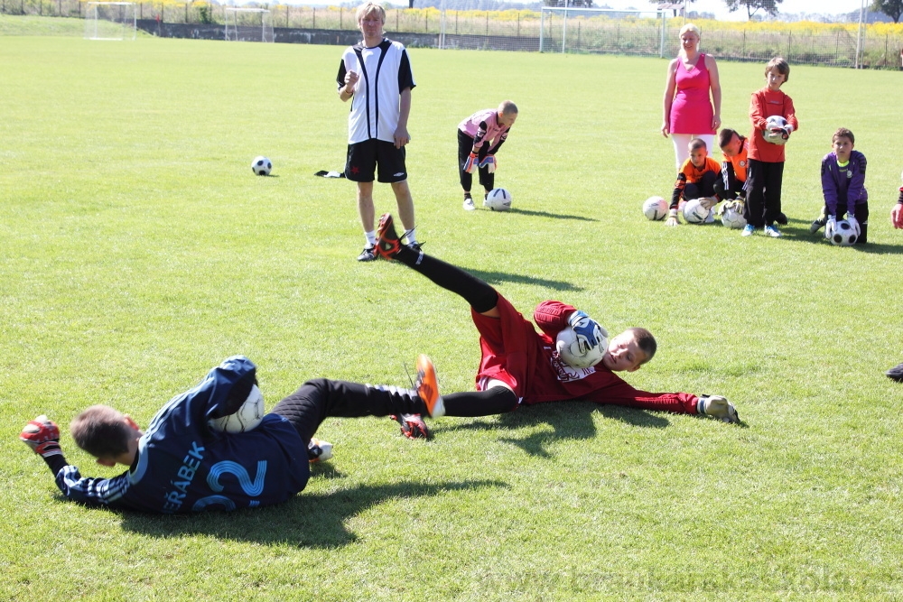 Letn� soust�ed�n� SC Nymburk 2012 - Tr�ninky na tr�v�