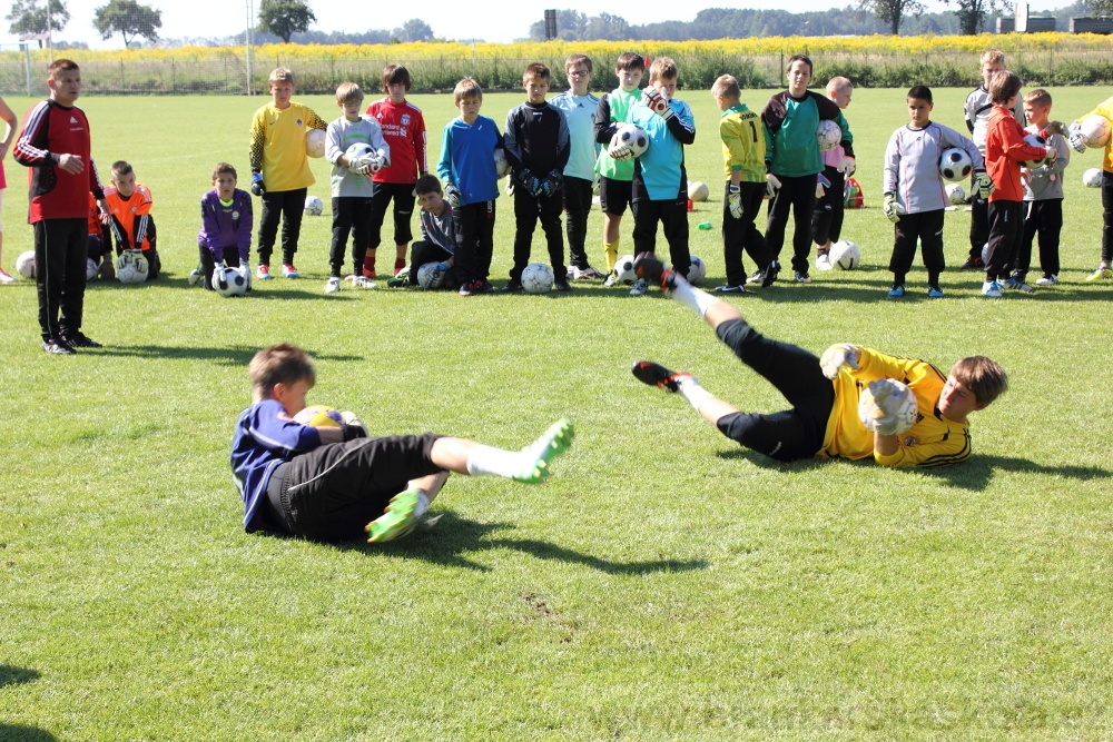 Letn� soust�ed�n� SC Nymburk 2012 - Tr�ninky na tr�v�