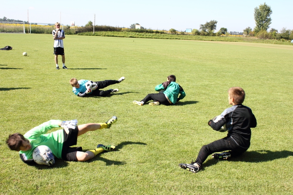 Letn� soust�ed�n� SC Nymburk 2012 - Tr�ninky na tr�v�