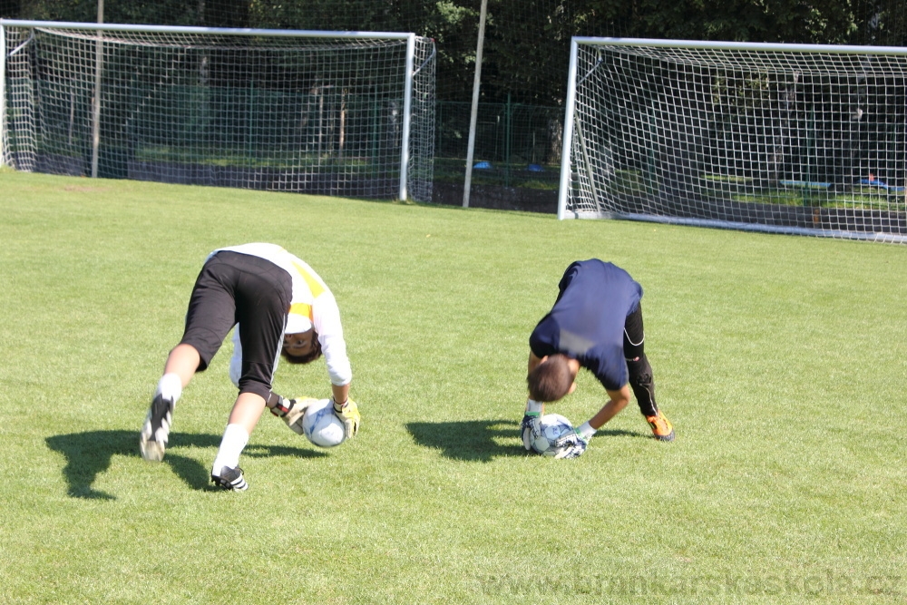 Letn� soust�ed�n� SC Nymburk 2012 - Tr�ninky na tr�v�