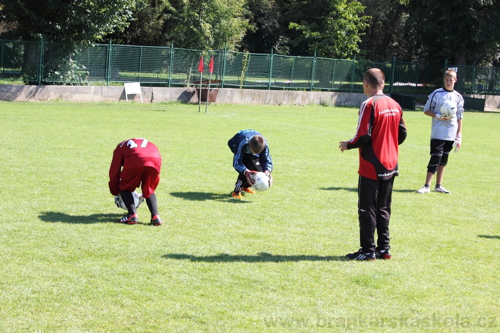 Letn� soust�ed�n� SC Nymburk 2012 - Tr�ninky na tr�v�