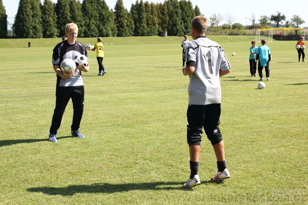 Letn� soust�ed�n� SC Nymburk 2012 - Tr�ninky na tr�v�