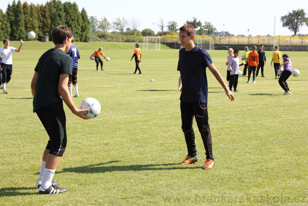 Letn� soust�ed�n� SC Nymburk 2012 - Tr�ninky na tr�v�