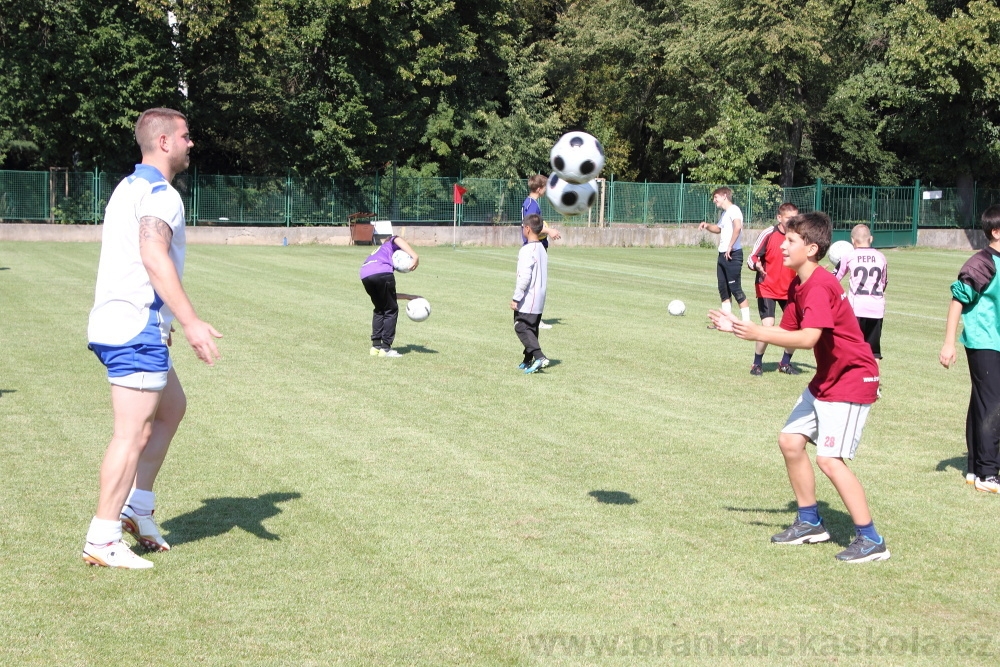 Letn� soust�ed�n� SC Nymburk 2012 - Tr�ninky na tr�v�