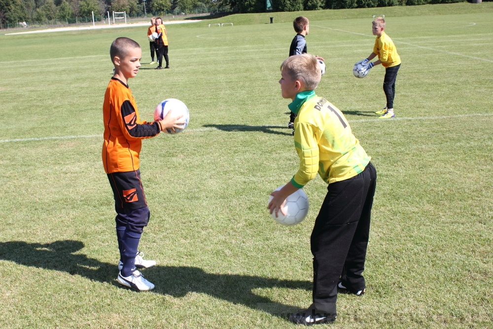 Letn� soust�ed�n� SC Nymburk 2012 - Tr�ninky na tr�v�