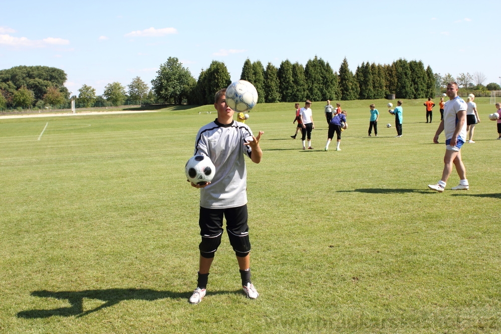 Letn� soust�ed�n� SC Nymburk 2012 - Tr�ninky na tr�v�