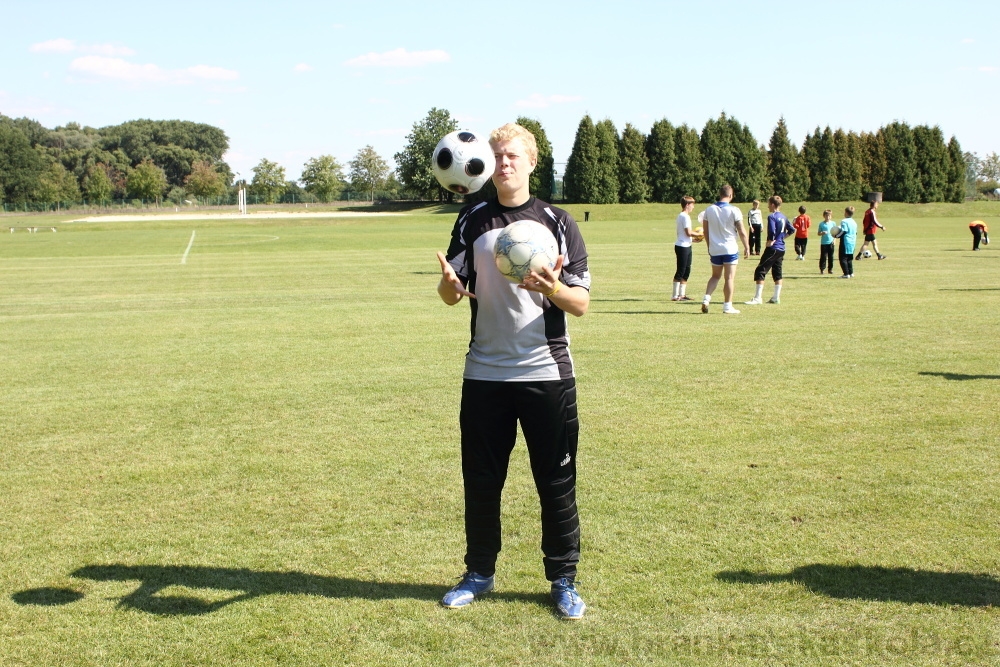 Letn� soust�ed�n� SC Nymburk 2012 - Tr�ninky na tr�v�