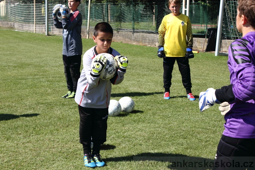 Letn� soust�ed�n� SC Nymburk 2012 - Tr�ninky na tr�v�