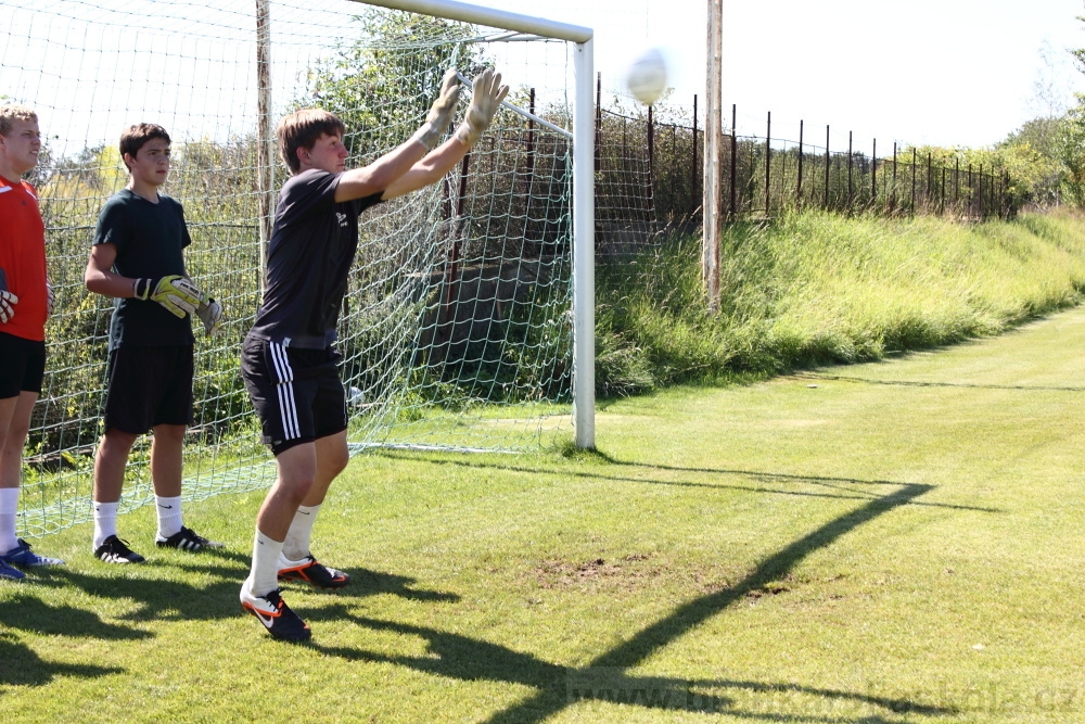 Letn� soust�ed�n� SC Nymburk 2012 - Tr�ninky na tr�v�