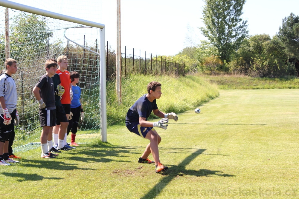 Letn� soust�ed�n� SC Nymburk 2012 - Tr�ninky na tr�v�