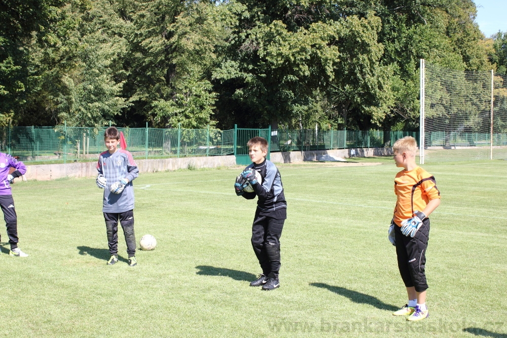 Letn� soust�ed�n� SC Nymburk 2012 - Tr�ninky na tr�v�