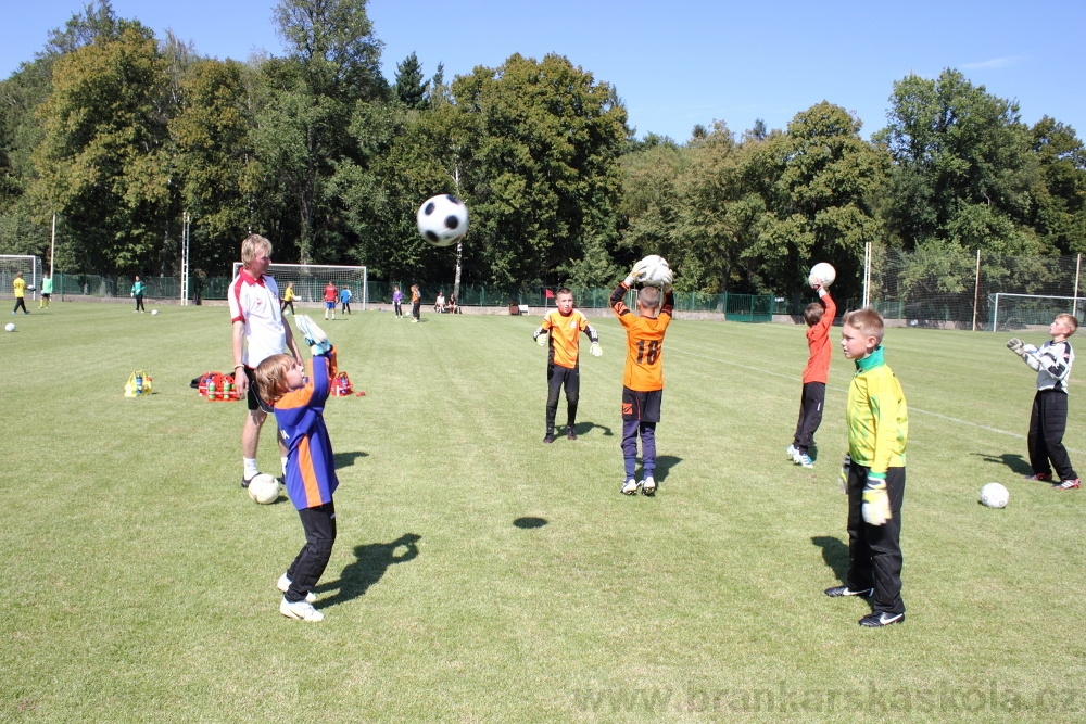 Letn� soust�ed�n� SC Nymburk 2012 - Tr�ninky na tr�v�