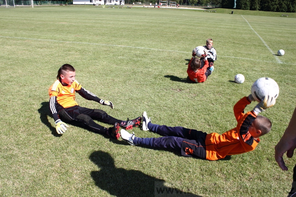 Letn� soust�ed�n� SC Nymburk 2012 - Tr�ninky na tr�v�