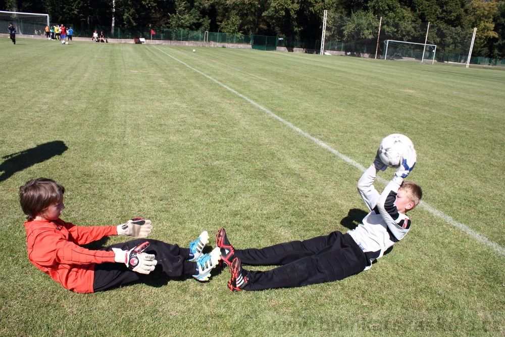 Letn� soust�ed�n� SC Nymburk 2012 - Tr�ninky na tr�v�