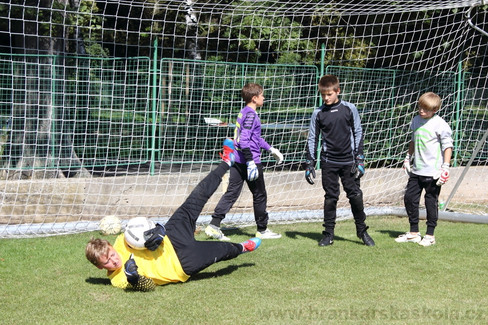 Letn� soust�ed�n� SC Nymburk 2012 - Tr�ninky na tr�v�