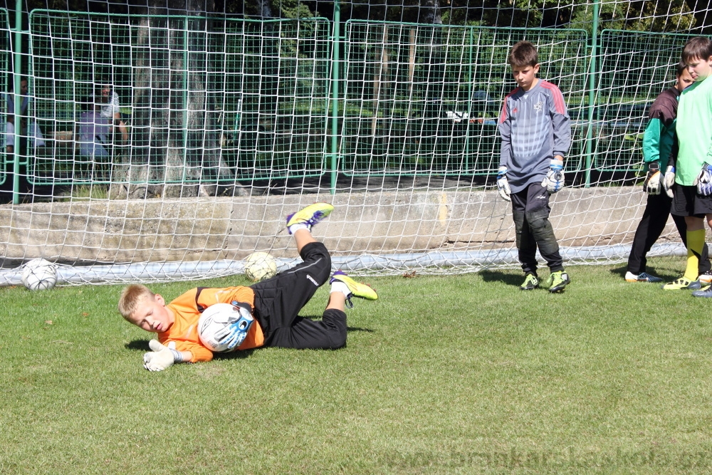 Letn� soust�ed�n� SC Nymburk 2012 - Tr�ninky na tr�v�