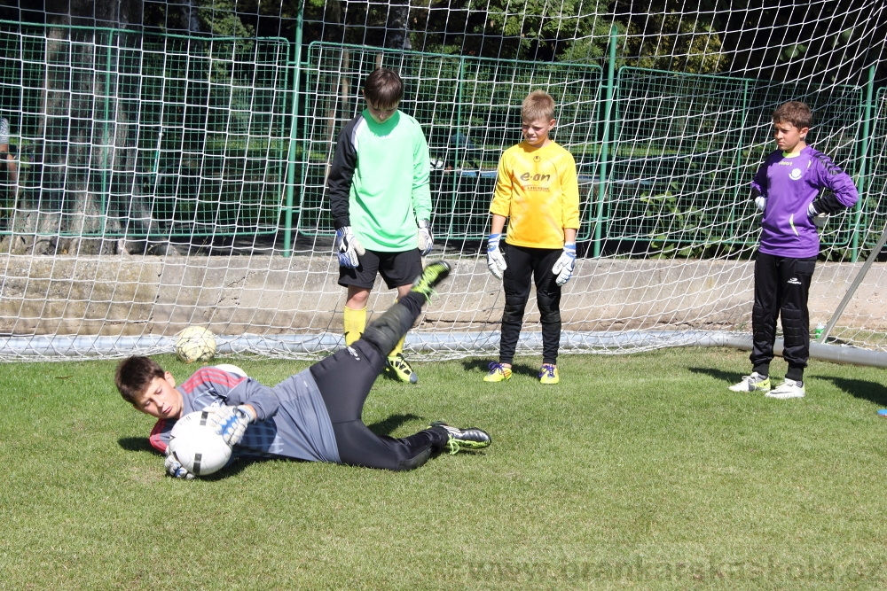 Letn� soust�ed�n� SC Nymburk 2012 - Tr�ninky na tr�v�