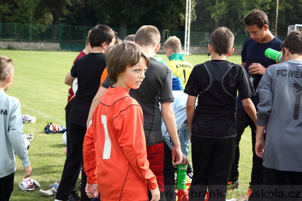 Letn� soust�ed�n� SC Nymburk 2012 - Tr�ninky na tr�v�